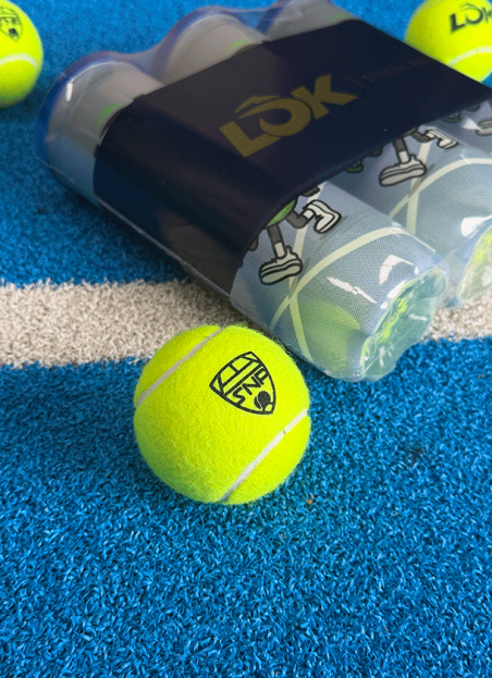 LÕK pelota oficial de las Series Nacionales de Padel LÕK Fresh Balls SNP tripack LÔK