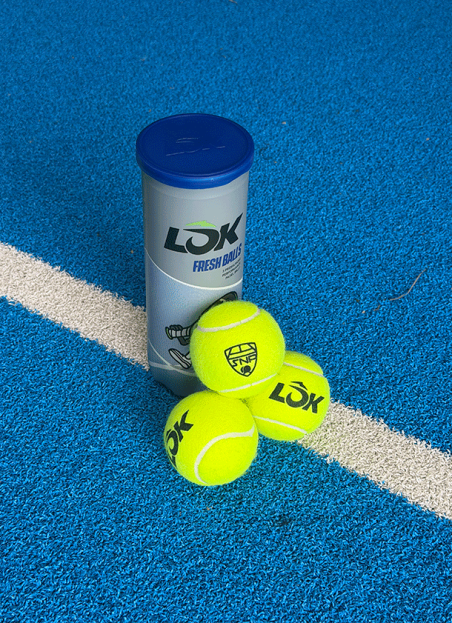LÕK pelota oficial de las Series Nacionales de Padel LÕK Fresh Balls SNP tripack LÔK