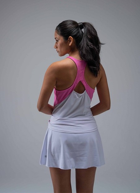 Ropa de pádel Camiseta Tank LOK Maroon W