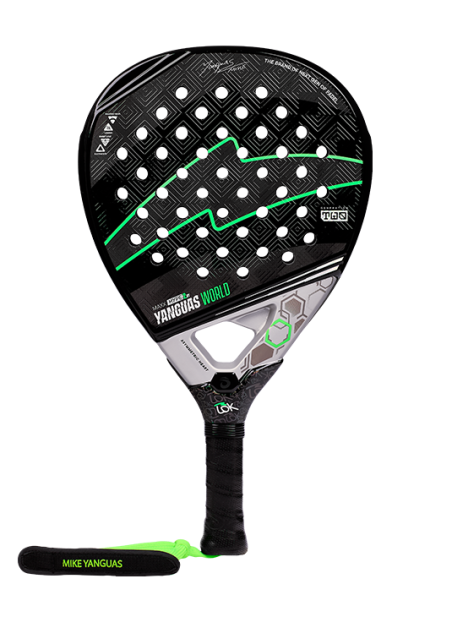 Padel rackets Lok Maxx Hype Green Mike Yanguas Racket