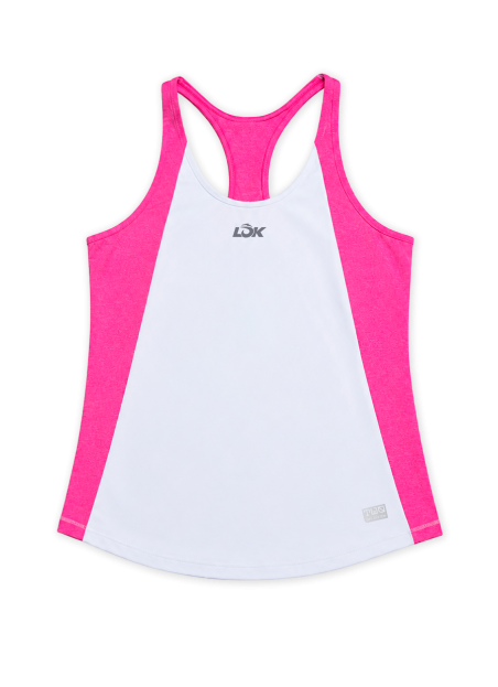 Ropa de pádel Camiseta Tank LOK Maroon W