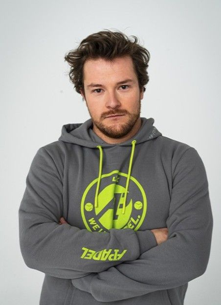 Ropa de pádel Sudadera LOK Gross Gris A1 Padel M
