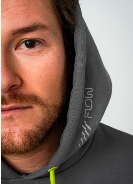 Ropa de pádel Sudadera LOK Gross Gris A1 Padel M | LÔK