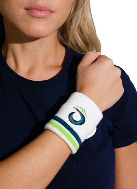 Accesorios de pádel Muñequera LÕK blanca