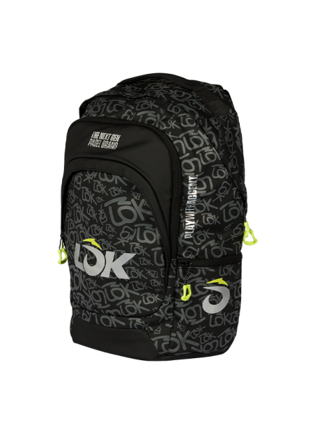 Padel bags Backpack LÕK Maxx Gen 2 black grey