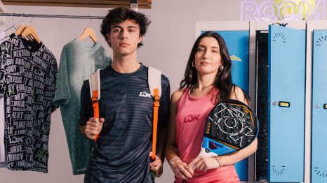 LOK, play padel with your own accent