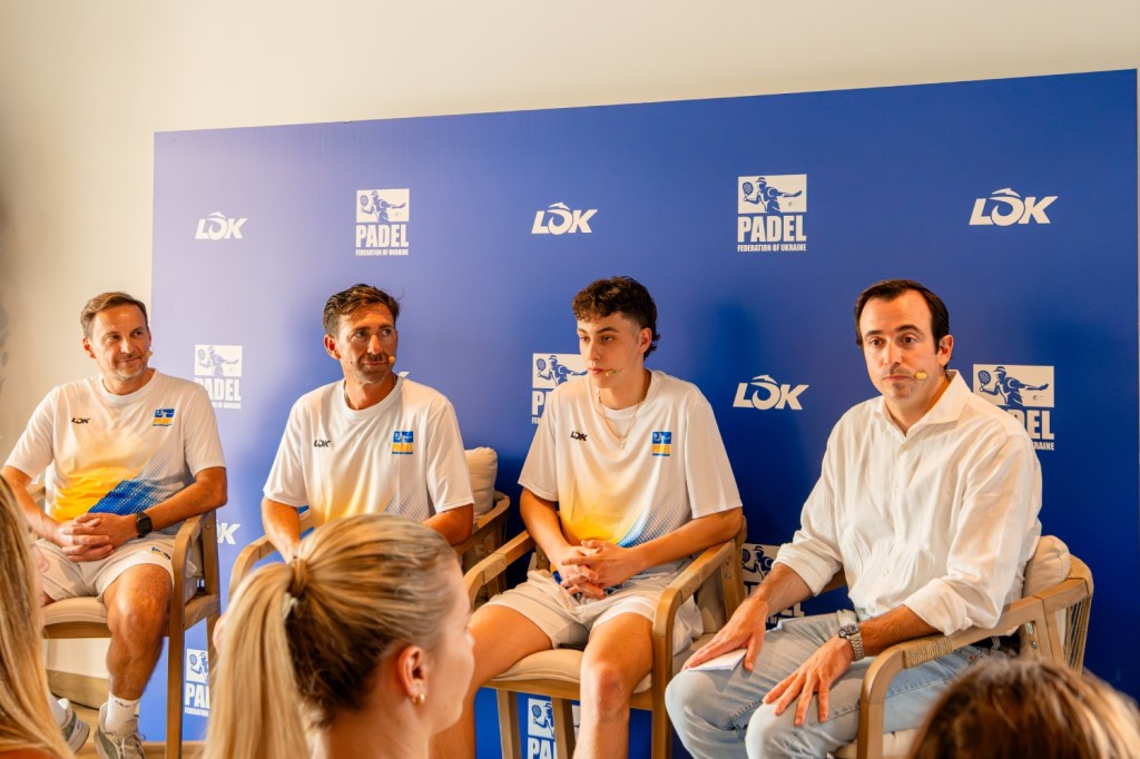 LÕK patrocinador oficial de la Federación Ucraniana de pádel
